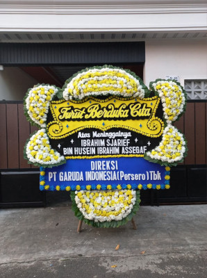 Papan Bunga Duka di Tambun Utara